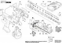 Bosch 0 602 492 433 EXACT 402 Cordless Screw Driver Spare Parts